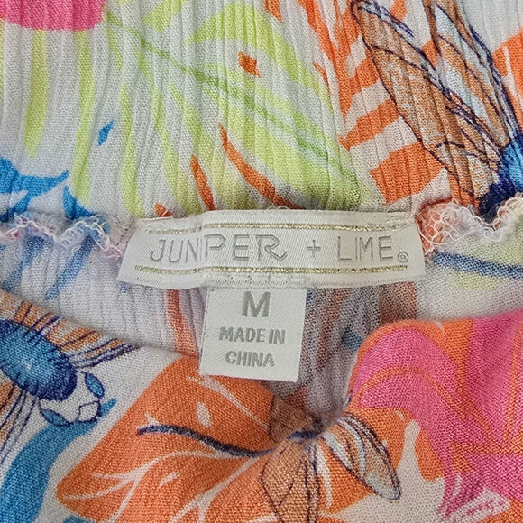 Tropical Dragonflies Rayon Skort by Juniper & Lime Y2K Size M - Picture 7 of 9